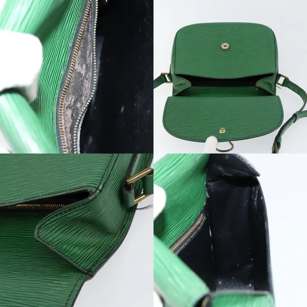 Louis Vuitton Epi Saint Cloud GM Shoulder Bag Green